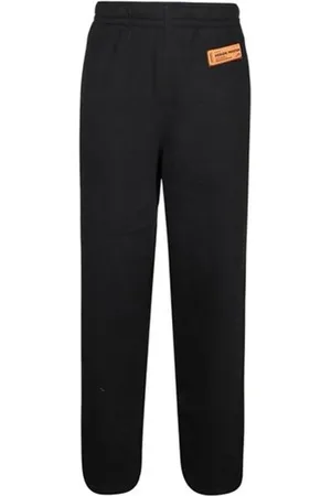 Heron Preston Sweatpants, male, , Size: S Logo Patch Cotton Sweatpants
