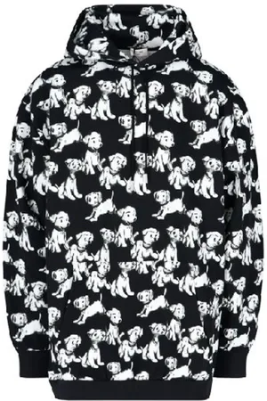 Céline Hoodies, male, , Size: S Printed Dogs Hooded Sweatshirt