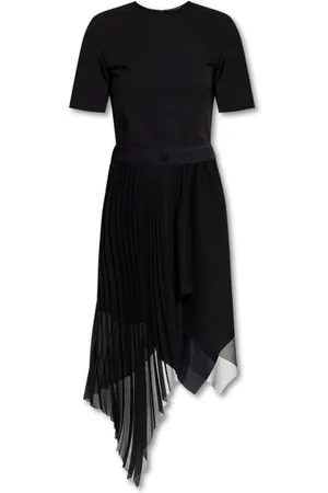 Givenchy Midi Dresses, female, , Size: XL Asymmetrical Pleated Flared Dress