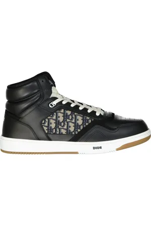 Dior Sneakers, male, , Size: 14 US Oblique High-Top Sneakers