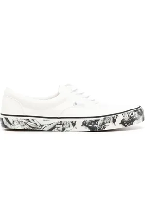UNDERCOVER Sneakers, male, , Size: M Printed Soles Canvas Sneakers