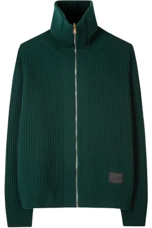 Paul Smith Cardigans, male, , Size: S Wool Zip Cardigan