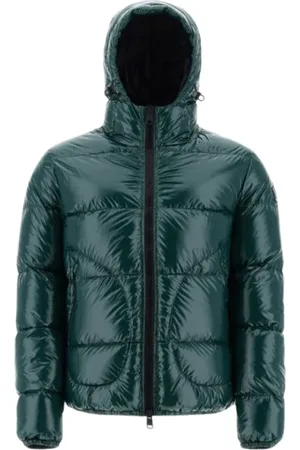 HERNO Down Jackets, male, , Size: M Shiny Bomber Jacket with Water-Resistant Finish