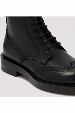 Dior Lace-up Boots, male, , Size: 8 US Evidence Ankle Boots