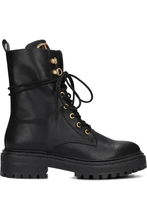 Twin-Set Lace-up Boots, female, , Size: 10 US Lace-up Boots with Gold Details