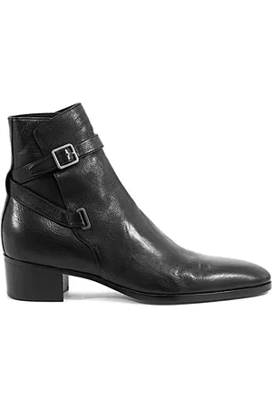 Saint Laurent Ankle Boots, male, , Size: 7 US Classic Leather Boots