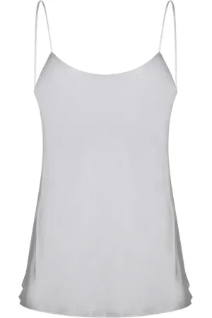 HERNO Sleeveless Tops, female, , Size: M Satin Sleeveless Blouse