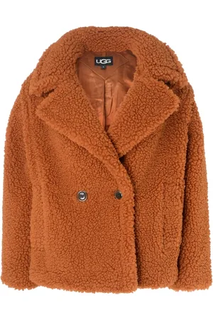 UGG Faux Fur & Shearling Jackets, female, , Size: S Short Teddy Coat Gertrude