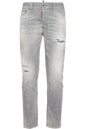 Dsquared2 Slim-fit Jeans, male, , Size: XS Distressed Skinny Jeans