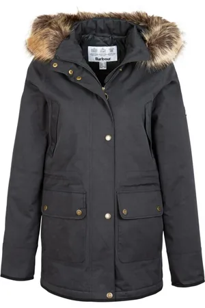 Barbour Winter Jackets, female, , Size: XS Belmount Hooded Jacket