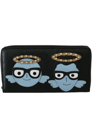 Dolce & Gabbana Wallets & Cardholders, female, , Size: ONE SIZE Elegant Leather Zip Wallet