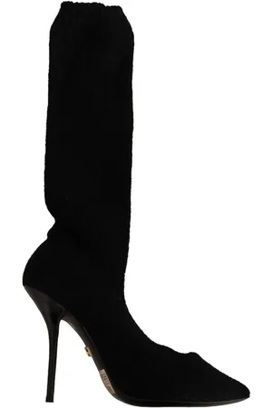 Dolce & Gabbana Heeled Boots, female, , Size: 11 US High-Quality Women`s Boots