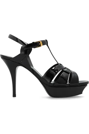 Saint Laurent High Heel Sandals, female, , Size: 8 US Tribute Platform Sandals