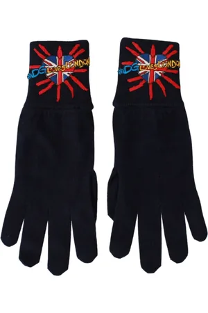 Dolce & Gabbana Gloves, male, , Size: ONE SIZE Premium Wool Gloves