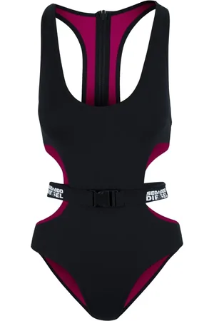 Diesel One-piece, female, , Size: XS Zipper Front Swimsuit