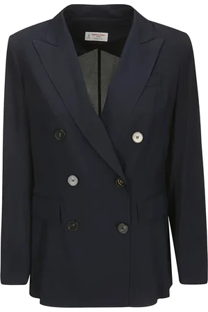 ALBERTO BIANI Blazers, female, , Size: L Sophisticated Double-Breasted Jacket