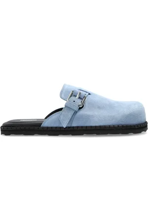 Moschino Mules, female, , Size: 8 US Suede slides