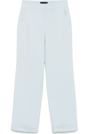 Peuterey Straight Trousers, female, , Size: XS Sky Trousers