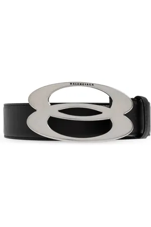 Balenciaga Belts, male, , Size: 75 CM Leather belt