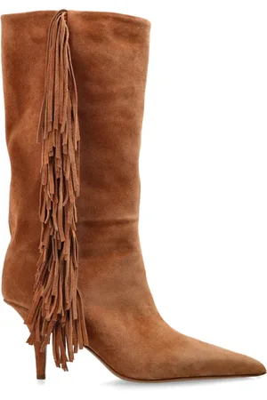 PARIS TEXAS Cowboy Boots, female, , Size: 9 US Suede Boots ‘Jessie’