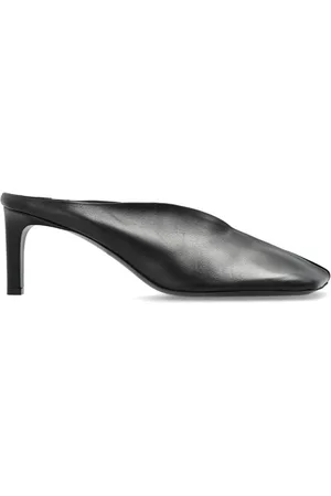 Jil Sander Heeled Mules, female, , Size: 8 US Leather Heeled Mules