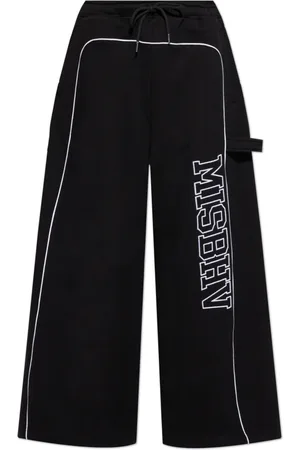 MISBHV Wide Trousers, male, , Size: L Sweatpants with logo