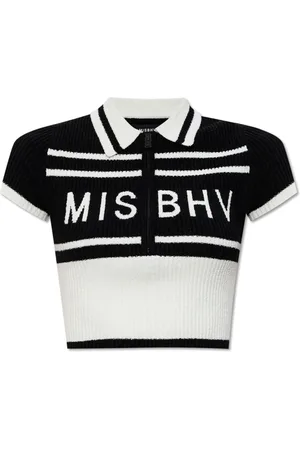 MISBHV Polo Shirts, female, , Size: M Cropped top with logo