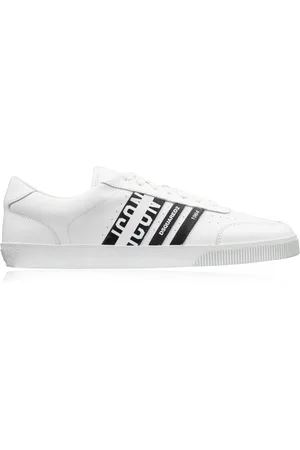 Dsquared2 Sneakers, male, , Size: 12 US Leather Lace-Up Sneakers