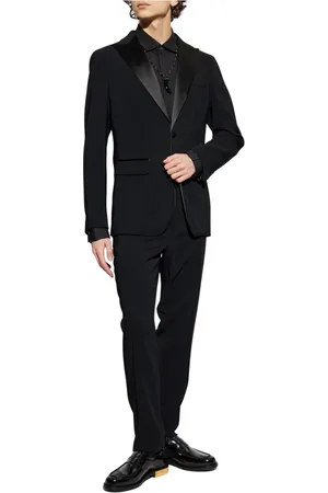Dsquared2 Single Breasted Suits, male, , Size: 2XL Suit with Satin Finish