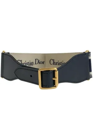 Dior Pre-owned Belts, female, , Size: ONE SIZE Pre-owned Leather belts