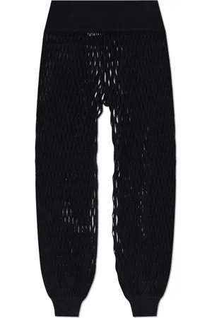 Alaïa Wide Trousers, female, , Size: XS Lace Pants