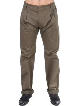 Gianfranco Ferré Straight Trousers, male, , Size: M Comfort Straight Leg Pants