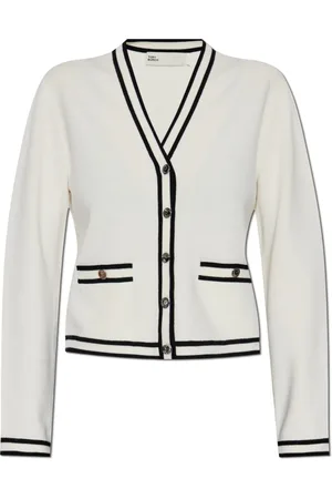 Tory Burch Cardigans, female, , Size: L Wool Cardigan `Kendra`