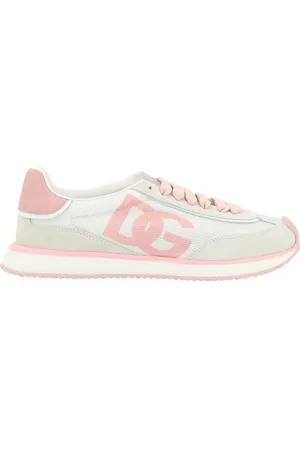Dolce & Gabbana Sneakers, female, , Size: 8 1/2 US DG Cushion Leather Sneakers
