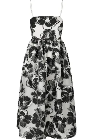 STINE GOYA Midi Dresses, female, , Size: M Anemone Jacquard Midi Dress
