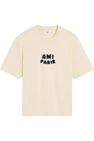 Ami T-Shirts, female, , Size: M Crew Neck T-shirts and Polos