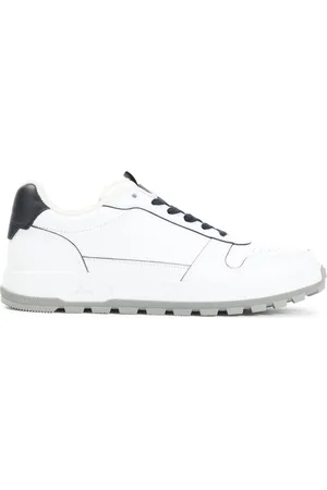 BRIONI Sneakers, male, , Size: 9 1/2 US Leather Sneakers Stylish Comfortable