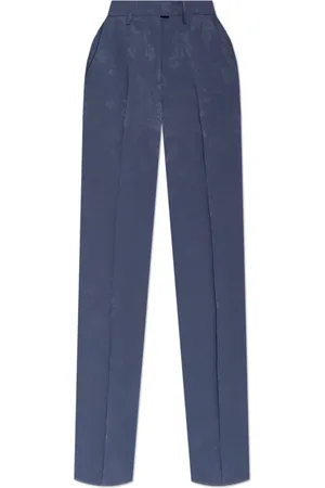 Etro Straight Trousers, female, , Size: S Creased Trousers