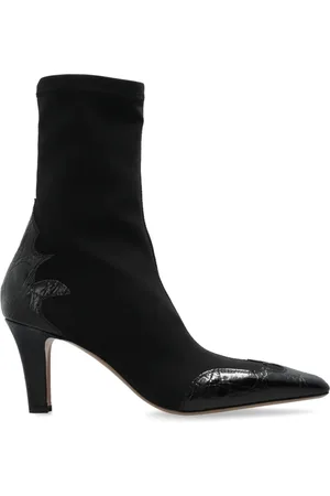 PARIS TEXAS Heeled Boots, female, , Size: 8 US Heeled Ankle Boots `Belle`