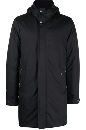 MOORER Parkas, male, , Size: M Padded Hooded Jacket