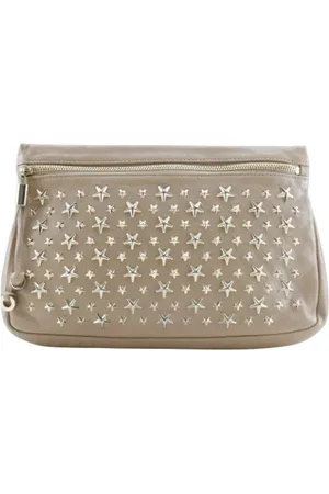 Jimmy Choo Pre-owned Clutches, female, , Size: ONE SIZE Pre-owned Leather handbags