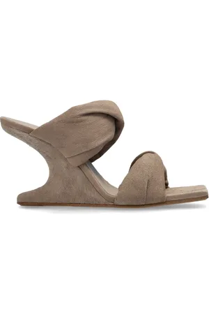 Rick Owens Heeled Mules, female, , Size: 6 US Heeled Mules Twisted Cantilever 8