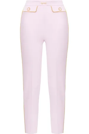 Elisabetta Franchi Skinny Trousers, female, , Size: XS Elegant Trousers
