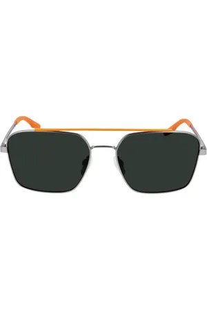 Converse Sunglasses, male, , Size: ONE SIZE Metal Grey Sunglasses for Men