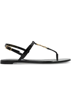 Saint Laurent Flat Sandals, female, , Size: 6 US Cassandra Sandals