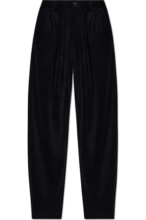 Giorgio Armani Wide Trousers, male, , Size: 2XL Trousers made of frotte material