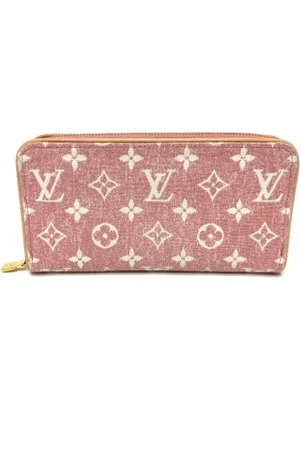 LOUIS VUITTON Pre-owned Wallets, female, , Size: ONE SIZE Pre-owned Denim wallets