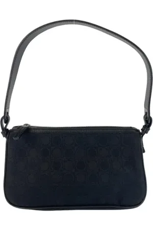 Salvatore Ferragamo Pre-owned Shoulder Bags, female, , Size: ONE SIZE Pre-owned Canvas shoulder-bags