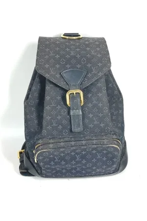 LOUIS VUITTON Pre-owned Backpacks, female, , Size: ONE SIZE Pre-owned Denim louis-vuitton-bags