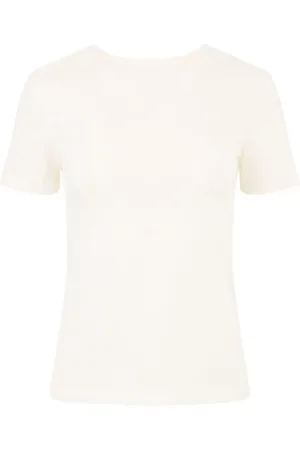 Nina Ricci T-Shirts, female, , Size: L Jersey Crew Neck Top